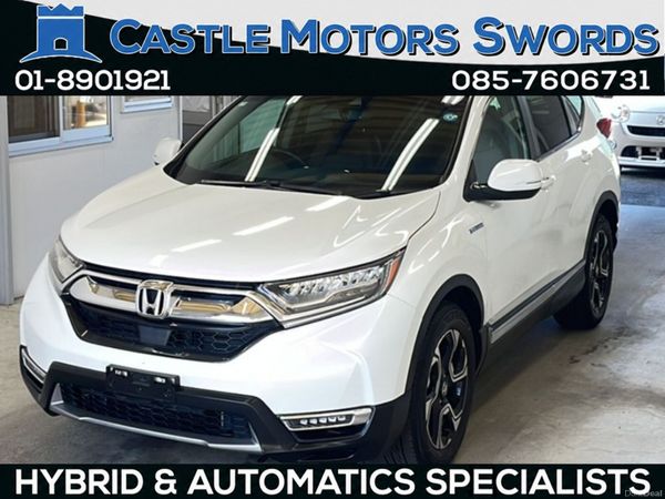 Honda CR-V SUV, Petrol Hybrid, 2019, White