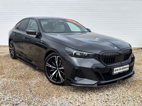 BMW 5-Series Saloon, Petrol Plug-in Hybrid, 2024, Grey