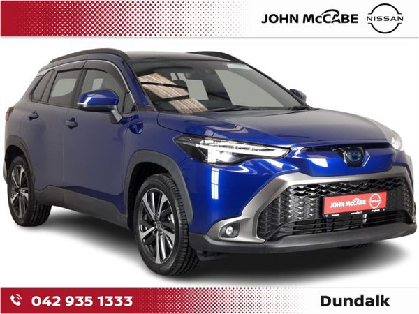 Toyota Corolla Cross SUV, Petrol Hybrid, 2023, Blue