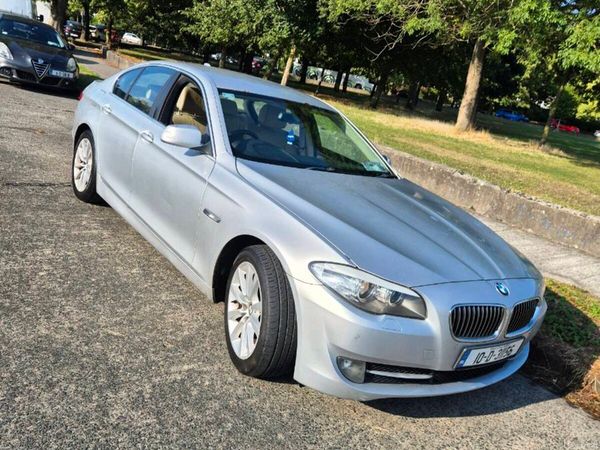 BMW 5-Series Saloon, Diesel, 2010, Silver