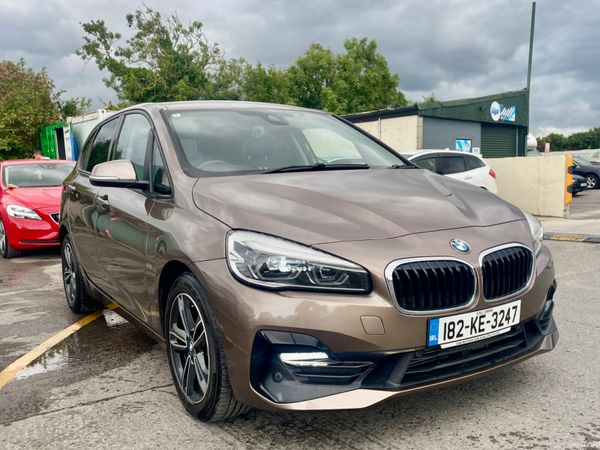 BMW 2-Series Hatchback, Diesel, 2018, Brown