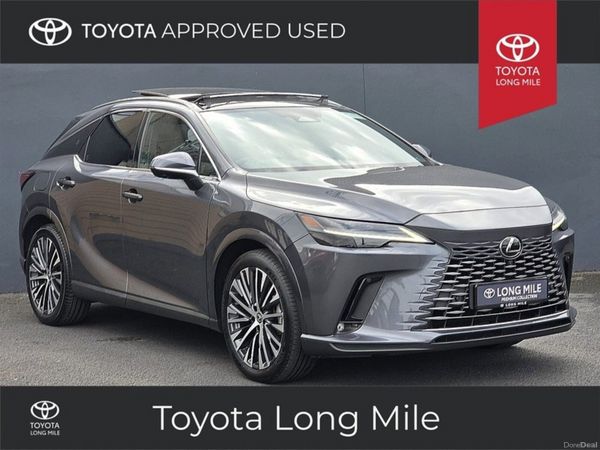 Lexus RX450H+ SUV, Petrol Plug-in Hybrid, 2024, Grey