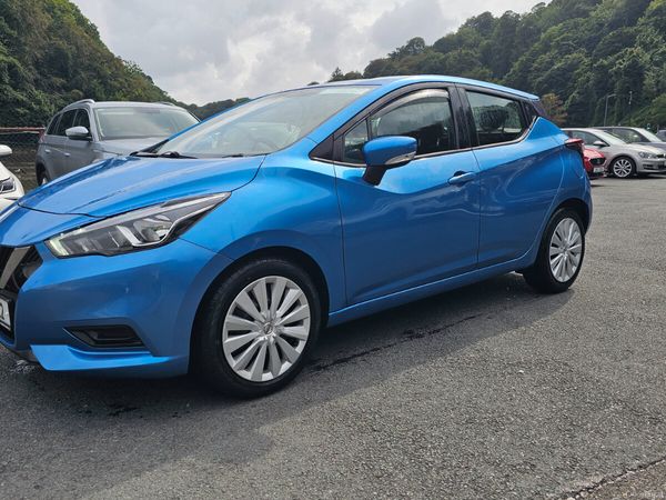 Nissan Micra Hatchback, Petrol, 2021, Blue