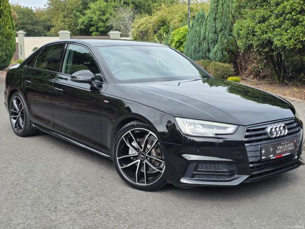 Audi A4 Saloon, Petrol, 2018, Black