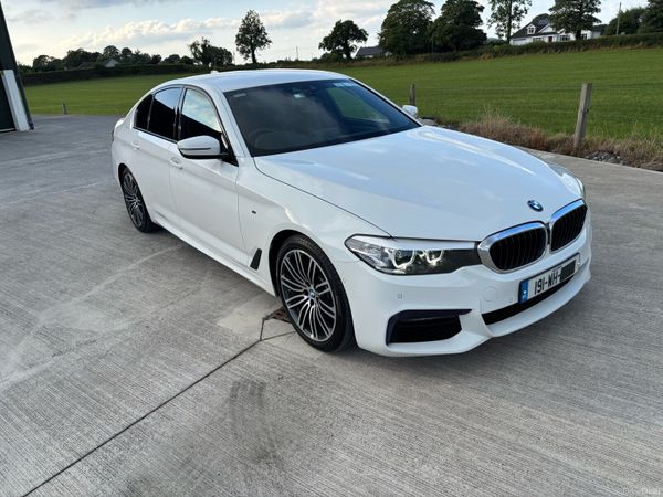 BMW 5-Series Saloon, Diesel, 2019, White