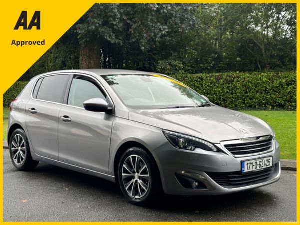 Peugeot 308 Hatchback, Petrol, 2017, Grey