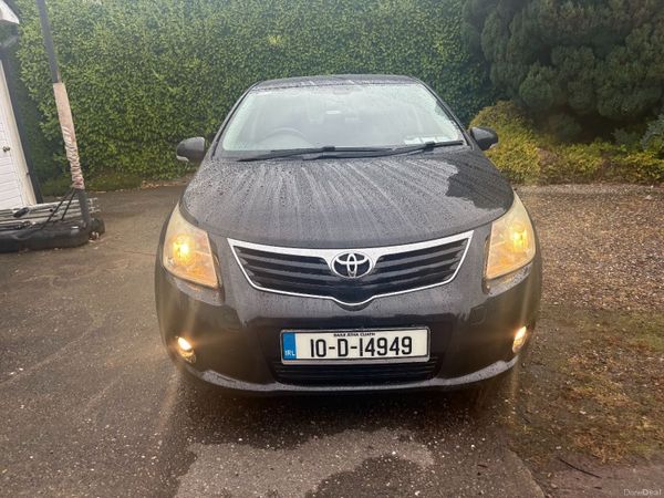 Toyota Avensis Saloon, Petrol, 2010, Black