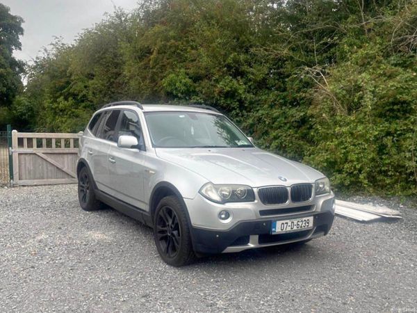 BMW X3 SUV, Diesel, 2007, Silver