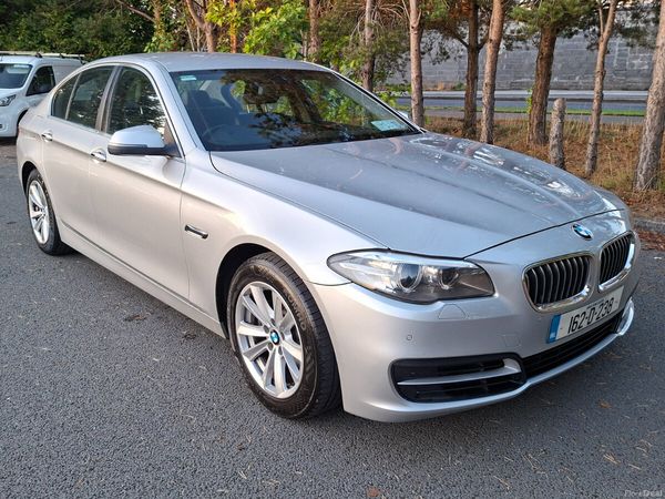 BMW 5-Series Saloon, Diesel, 2016, Silver