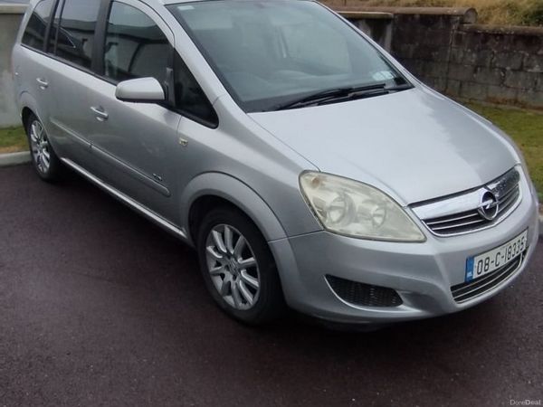 Opel Zafira MPV, Diesel, 2008, Silver