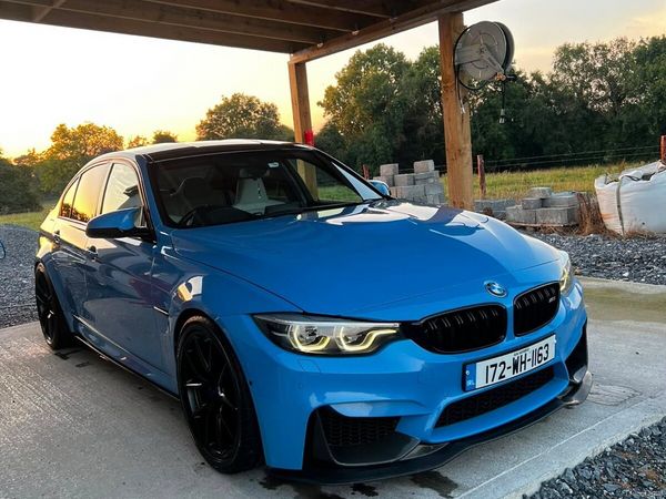 BMW M3 Saloon, Petrol, 2017, Blue