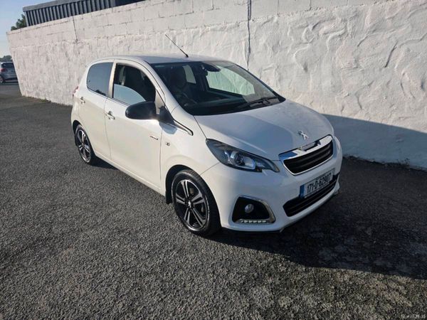 Peugeot 108 Hatchback, Petrol, 2017, White