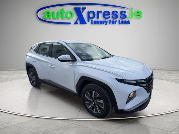 Hyundai Tucson SUV, Petrol Hybrid, 2021, White