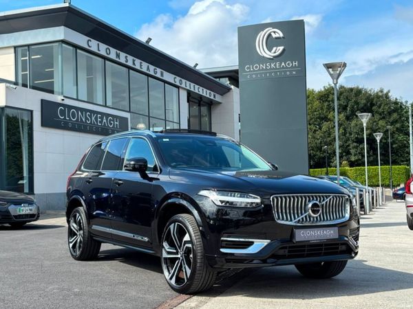 Volvo XC90 Estate, Petrol Plug-in Hybrid, 2024, Black