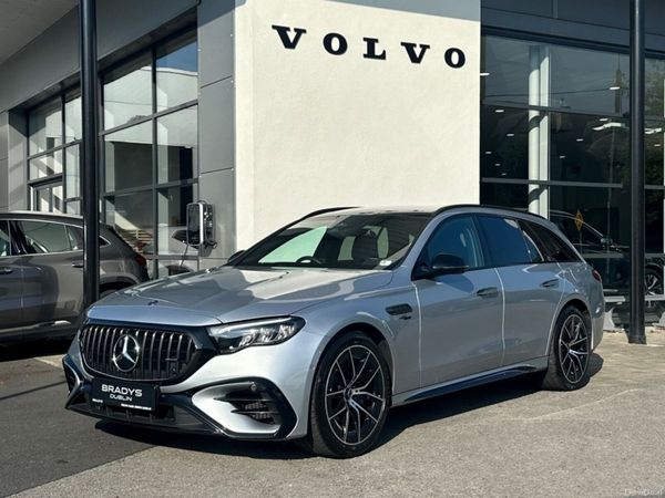 Mercedes-Benz E-Class Estate, Petrol Plug-in Hybrid, 2024, Silver