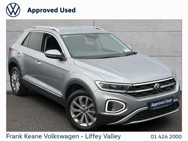 Volkswagen T-Roc SUV, Petrol, 2023, Silver