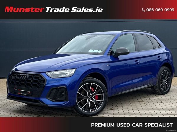 Audi Q5 SUV, Petrol Hybrid, 2021, Blue