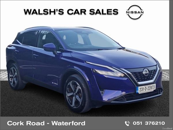 Nissan Qashqai SUV, Petrol, 2023, Blue