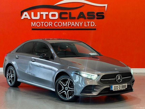Mercedes-Benz A-Class Saloon, Petrol Hybrid, 2022, Grey