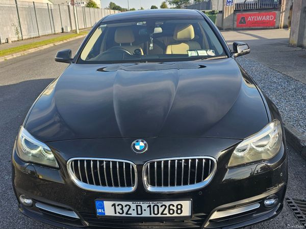 BMW 5-Series Saloon, Diesel, 2013, Black