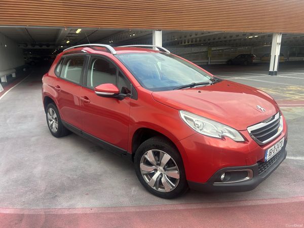 Peugeot 2008 SUV, Diesel, 2016, Red