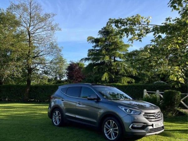 Hyundai Santa Fe SUV, Diesel, 2016, Silver