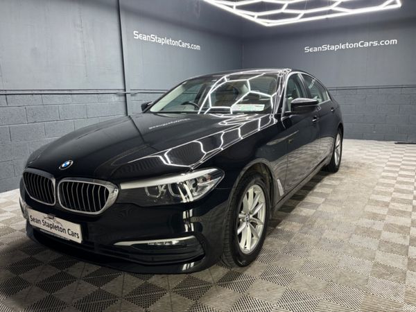 BMW 5-Series Saloon, Diesel, 2018, Black