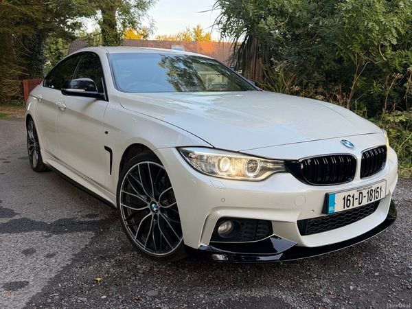BMW 4-Series Saloon, Diesel, 2016, White