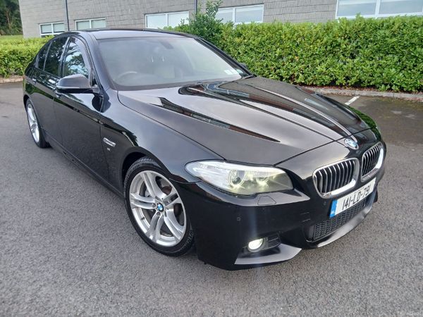 BMW 5-Series Saloon, Diesel, 2014, Black