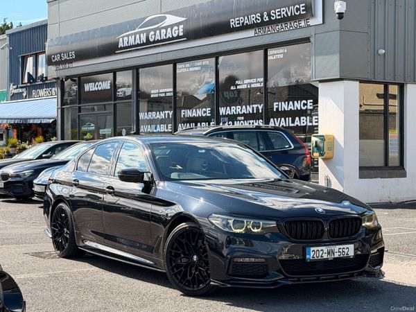 BMW 5-Series Saloon, Diesel, 2020, Black