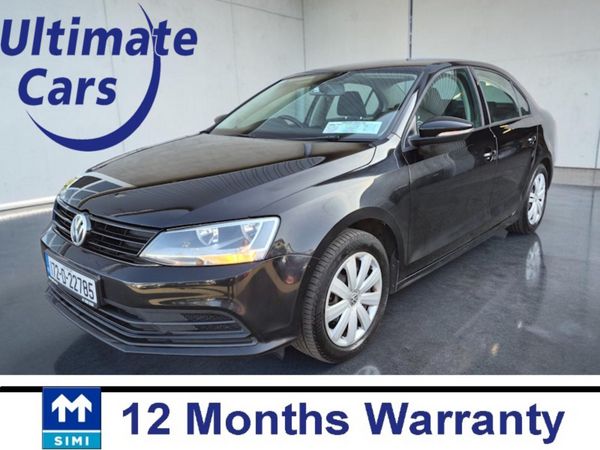 Volkswagen Jetta Saloon, Diesel, 2017, Black