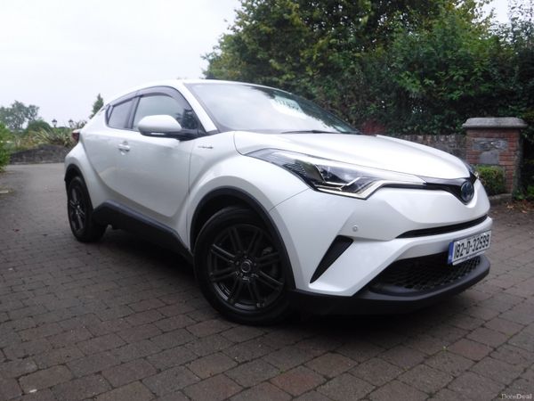 Toyota C-HR Hatchback, Petrol Hybrid, 2018, White