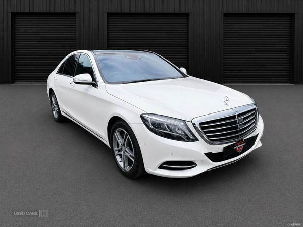 Mercedes-Benz S-Class , Petrol Hybrid, 2014, White