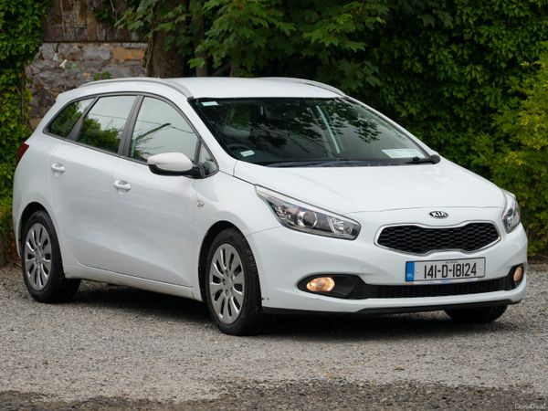 Kia Ceed Estate/Jeep, Diesel, 2014, White