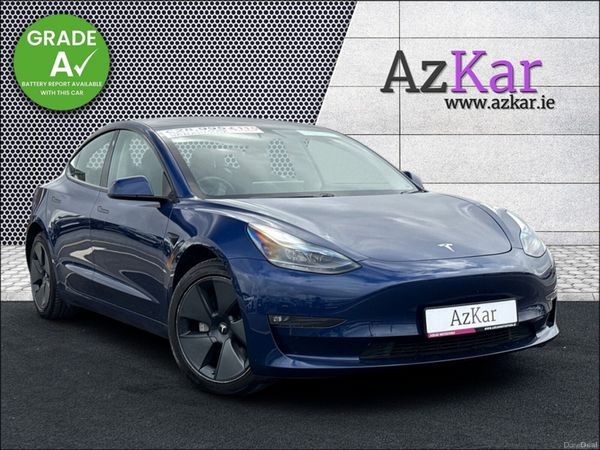 Tesla Model 3 Saloon, Electric, 2023, Blue