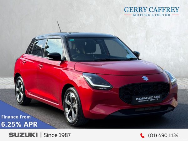 Suzuki Swift Hatchback, Petrol Hybrid, 2024, Red