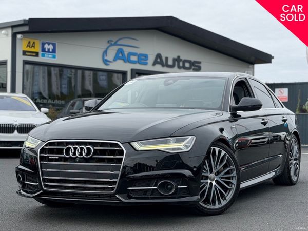 Audi A6 Saloon, Petrol, 2018, Black