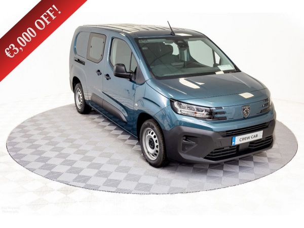 Peugeot Partner Van, Diesel, 2026, Blue