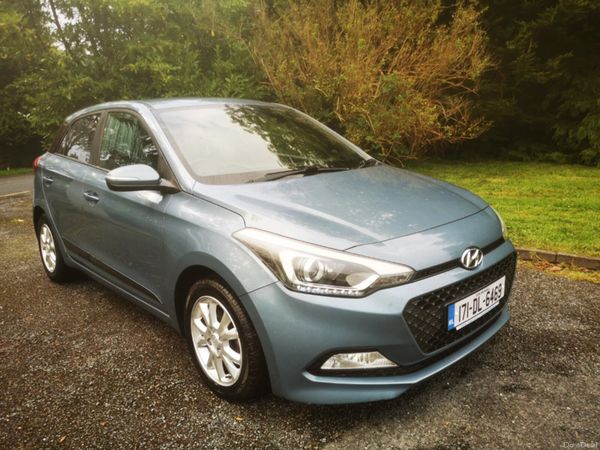 Hyundai i20 Hatchback, Petrol, 2017, Blue