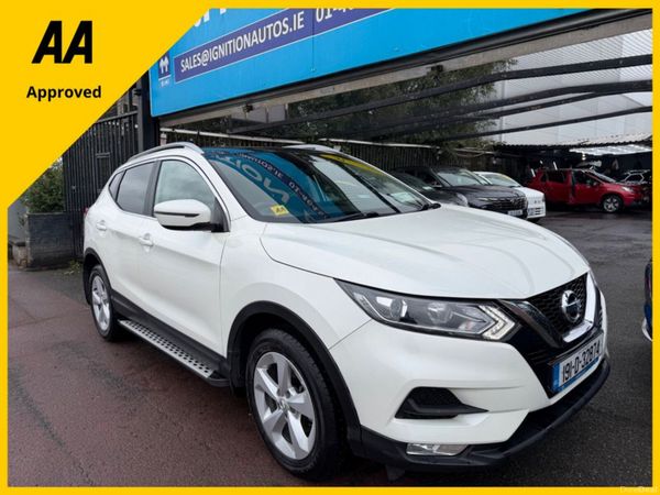 Nissan Qashqai MPV, Petrol, 2019, White