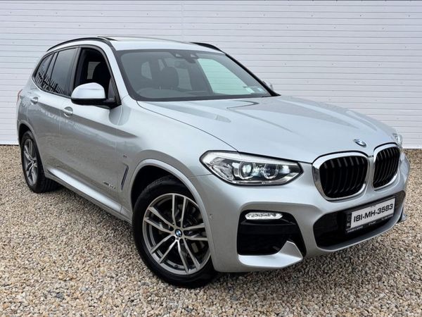 BMW X3 Estate, Diesel, 2018, Silver