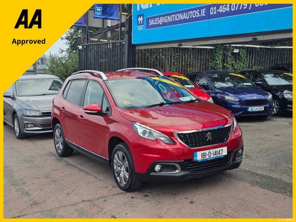 Peugeot 2008 Estate, Petrol, 2018, Red