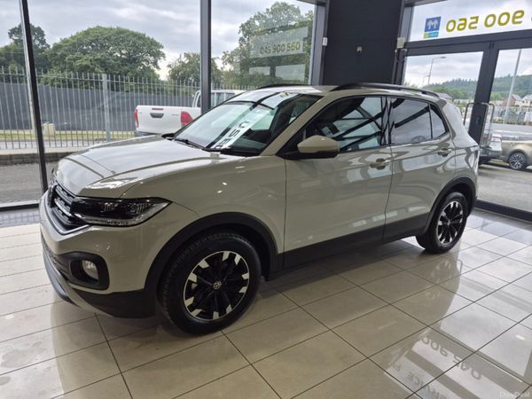 Volkswagen T-Cross SUV, Petrol, 2022, Beige