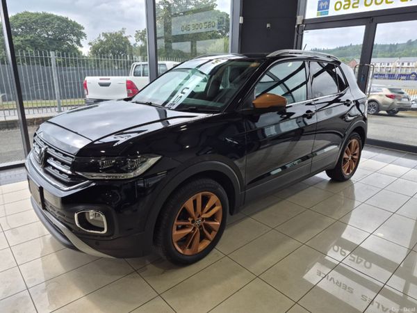 Volkswagen T-Cross SUV, Petrol, 2023, Black