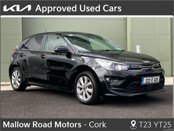 Kia Rio Hatchback, Gas, 2022, Black