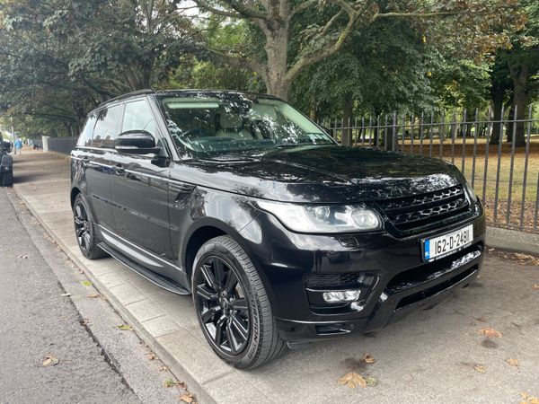 Land Rover Range Rover Sport SUV, Diesel, 2016, Black