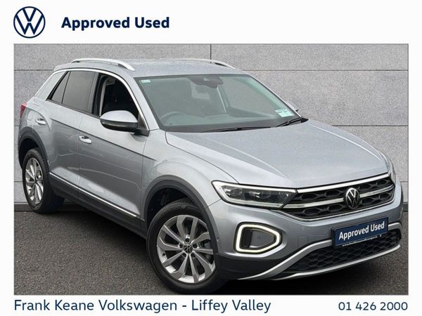 Volkswagen T-Roc SUV, Petrol, 2023, Silver