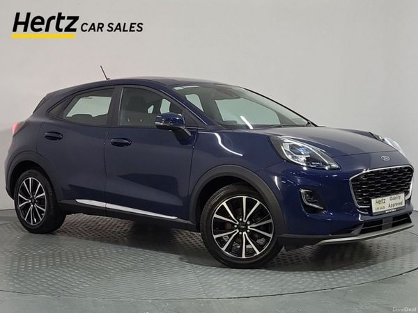 Ford Puma MPV, Petrol Hybrid, 2023, Blue