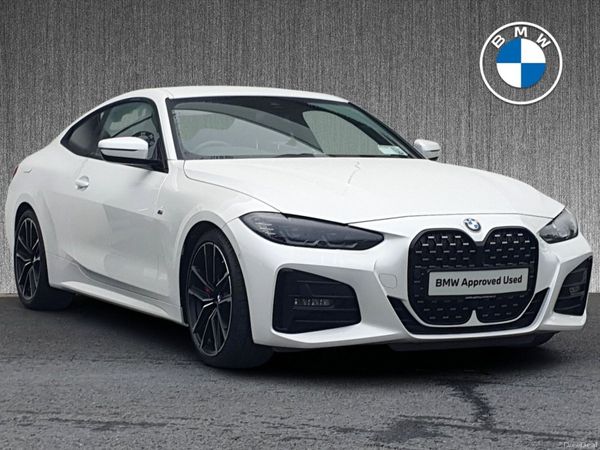 BMW 4-Series Coupe, Diesel, 2023, White