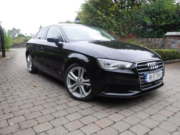 Audi A3 Saloon, Petrol, 2016, Black